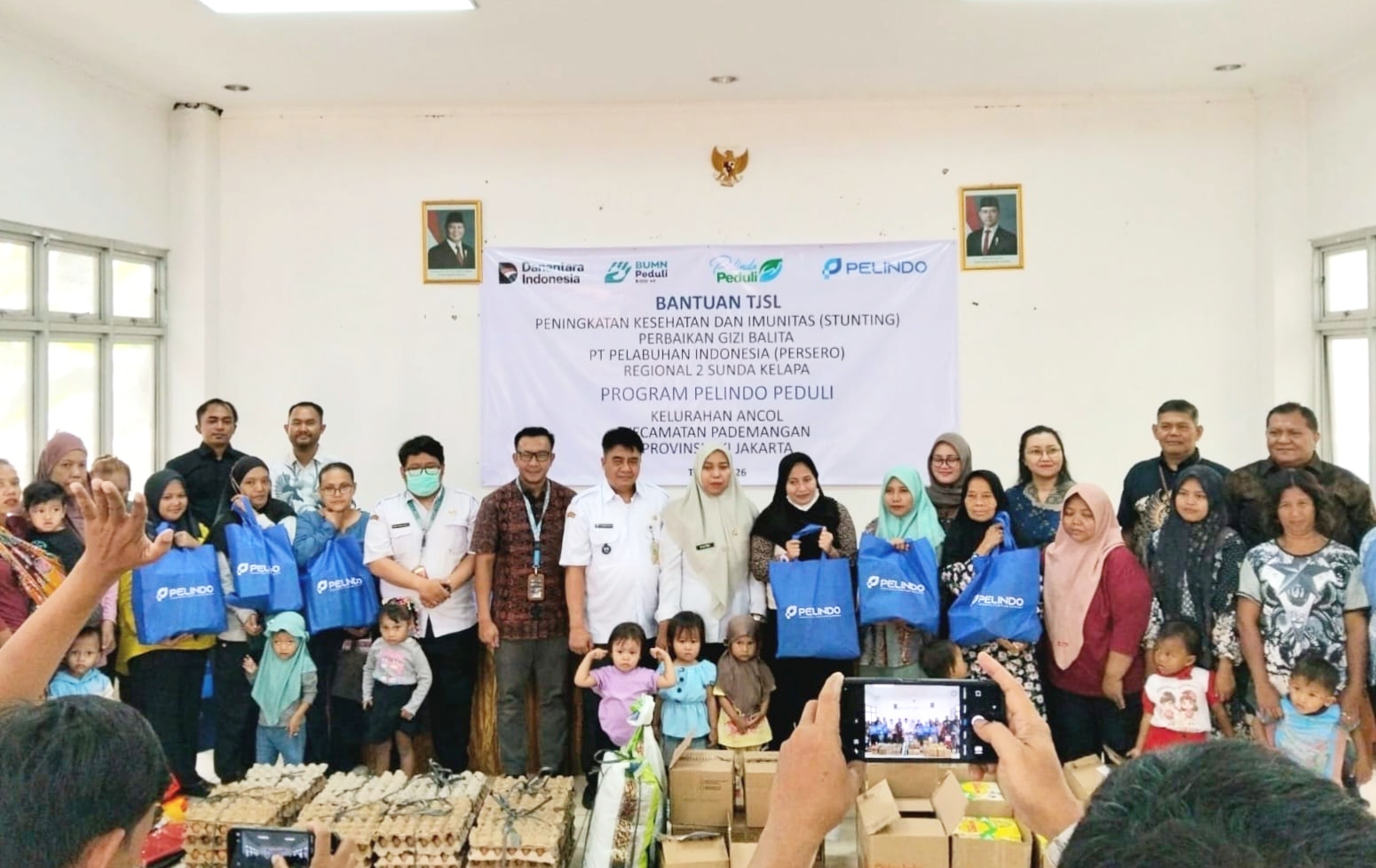 Pelindo Regional 2 Sunda Kelapa, Dukung Tingkatkan Gizi Balita melalui Program Pelita di Kelurahan Ancol