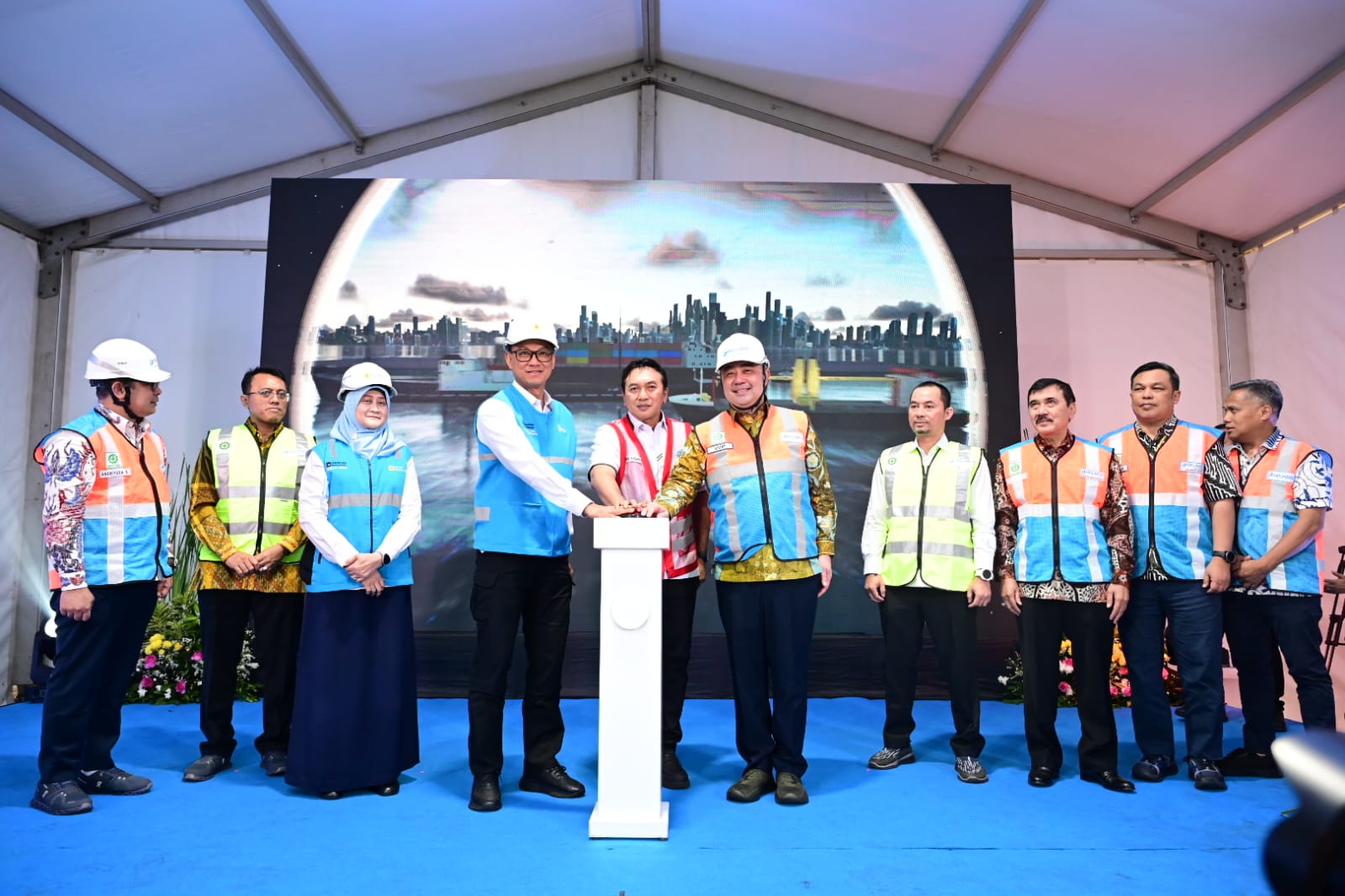Pelindo Luncurkan Layanan Onshore Power Supply di Tanjung Priok, Dorong Transformasi Green Port